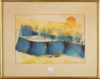 une image d'une image d'une peinture d'un bateau dans l'eau