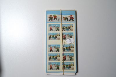 a picture of a bookmark with a picture of people on it