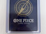 the one piece card game is in a plastic case