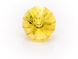 a yellow diamond on a white background