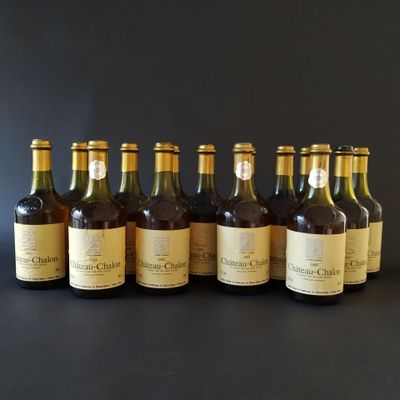 Neuf btles CHATEAU-CHALON vin jaune, 1983 - Photo 1