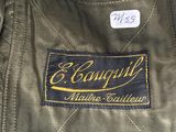 a close up of a jacket with a label on it