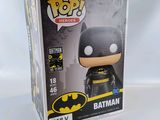 the batman pop vinyl figure is in the box