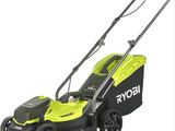 a close up of a lawn mower on a white background