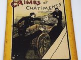 un vieux livre sur lequel figure l'image d'un homme conduisant une charrette