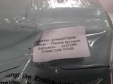 a plastic bag with a label on it that says fermieture case
