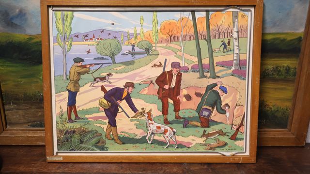 Tableaux pédagogiques édition ROSSIGNOL Montmorillon : 9 planches...
