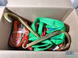 a box with a bunch of different items inside of it