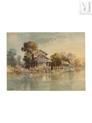 ÉCOLE JAPONAISE, fin du XIXe ou début du XXe siècle