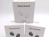 three boxes of samsung buds are stacked on top of each other