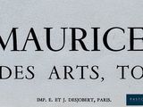 the sign for maurice des arts tour is displayed on the wall