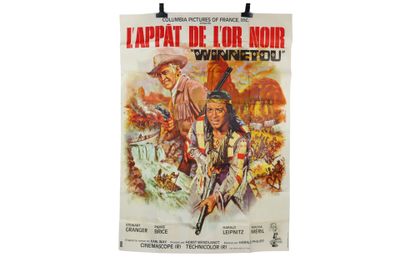 Jean MASCII (1926-2003). Affiche du film "L'appât de l'or no…