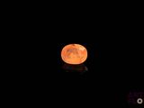 the full moon shines brightly in the dark sky above the water