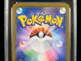 a close up of a card with a pokemon on it