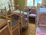a lot of chairs that are sitting in a room