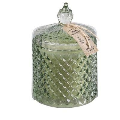 NATURAL LIVING - Bougie parfumée Nuage Patchouli - Verre tex…