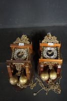 2 horloges murales de Zaan - H : 45 et 50 cm