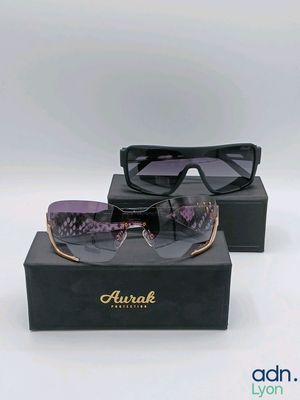 Lot de 2 paires de lunettes de soleil - AURAK - Gun et Harmo…