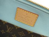 louis vuitton monogram canvas pom pom pom clutch bag