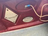 an image of a car door with a number plate on it