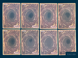 six different images of a black hole in the middle of a blue background