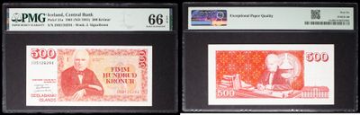 three different types of paper currency are displayed on a black background