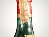 a bottle of wine that has a label on it