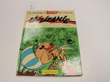 a close up of a comic book on a table