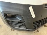 a close up of the front bumper of a car