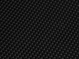 close up of a black surface with small holes in the middle