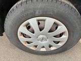 a close up of a tire on a vehicle