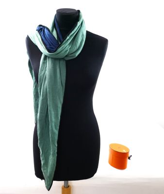 an image of a scarf on a mannequin
