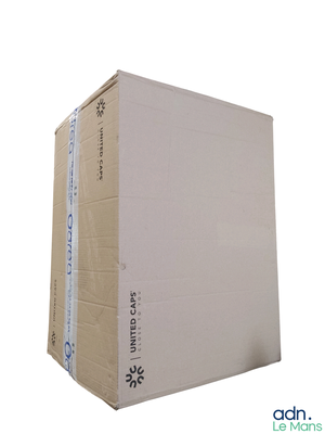 a cardboard box that is sitting on top of a box