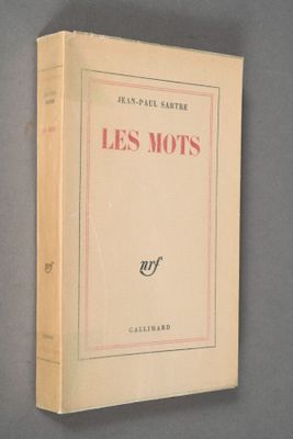 french edition of les mots by jean - paul sainte