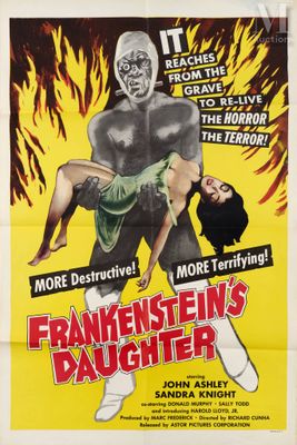 frankenstein ' s daughter - 27 x 40 movie poster - style a