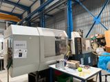 une machine qui se trouve à l'intérieur d'un bâtiment