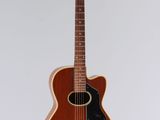 a close up of a guitar on a white background