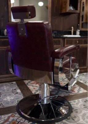 an image of a barber chair in a barber shop