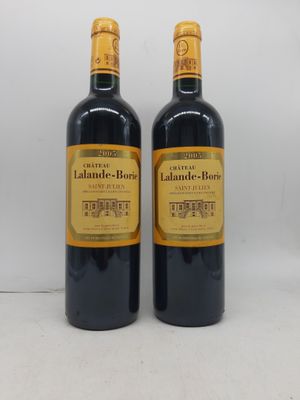 deux bouteilles de vin rouge posées l'une à côté de l'autre sur une table