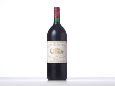 a bottle of wine that is sitting on a table