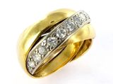 an image of a gold and diamond ring on a white background