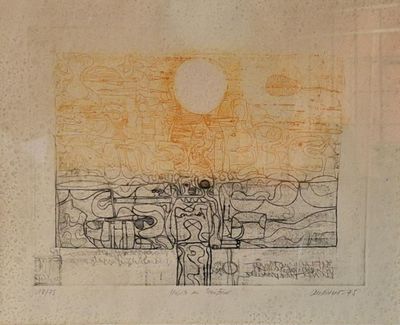 Pompeyo AUDIVERT (1900-1977) Habito mi territorio