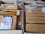 two boxes that are filled with different types of wires
