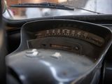 a close up of a dashboard of a car
