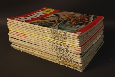 une pile de bandes dessinées empilées les unes sur les autres
