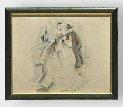 André DIGNIMONT (1891-1965) Bal masqué