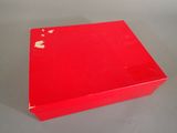 an image of a red box sitting on top of a table