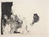 une image d'un dessin en noir et blanc d'un groupe de personnes