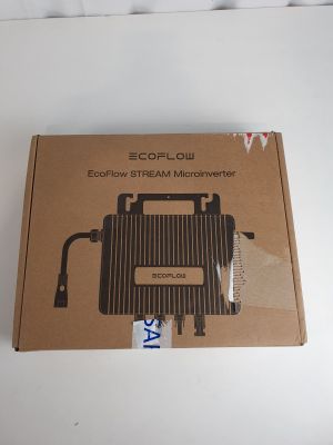 a cardboard box with a picture of a computer on it