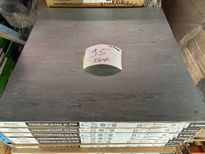 Lot d'environ 56 m² de dalles PVC Polyflor Ultra XL PUR, for…